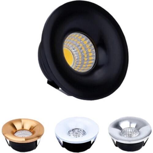 3W Led recessed cabinet mini spot light 110V 220v downlight jewelry show Include Led Driver Ceiling light lamp