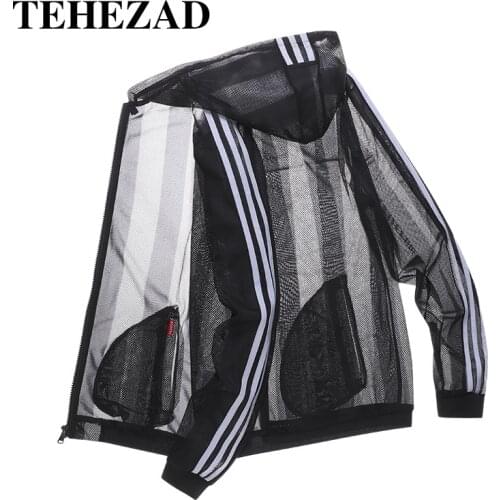 Anti-Sack Clothing 2021 Summer Mens Clothing Hooded Jacket Skin Clothing Windbreaker Outdoor Womens Anti-Sack Clothing