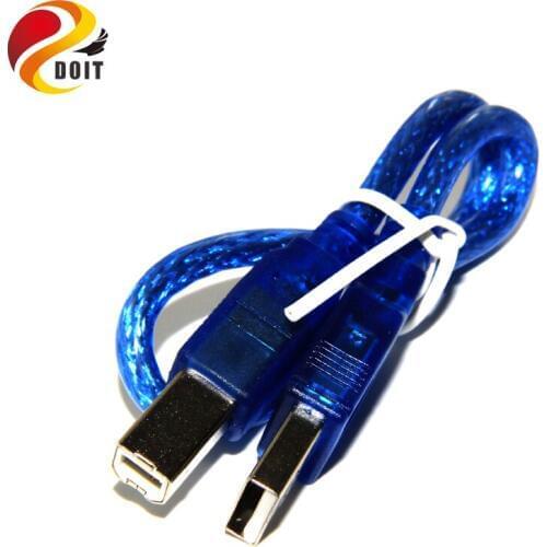 DOIT USB Light Blue Print Line for Arduino Uno R3 Mega 2560 30CM