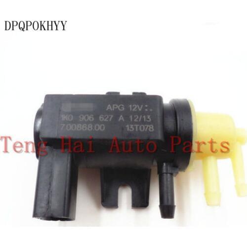 DPQPOKHYY Genuine Turbo Solenoid N75 Valve For AUDI A3 A4 TT 1.9TDI 2.0 2.5 TDI 1K0906627A
