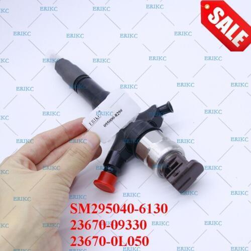 ERIKC injection SM295040-6130 fuel pump truck parts inyector nozzle 23670-09330 and common rail diesel injectors 23670-0L050