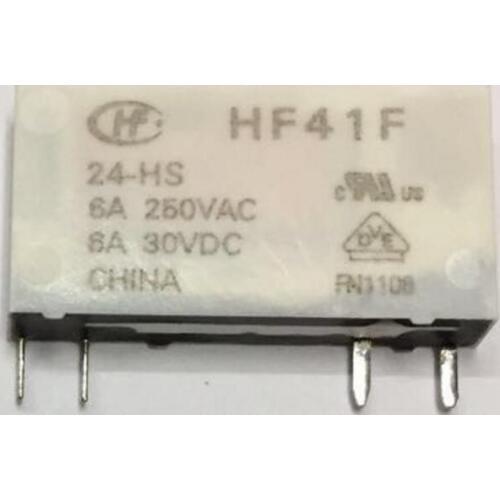 HF41F-24-hS HF41F-12-hS HF41F-5-hS HF41F 24v 12v 5v hS Genuine New original Hongfa relay