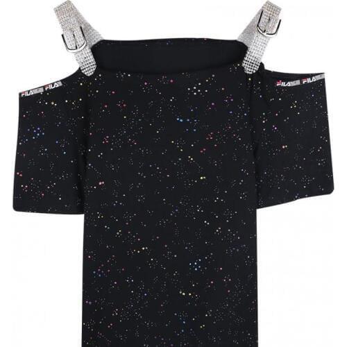 Summer Leaky Shoulder Women T-shirt Solid Color Loose Mid-length Short-sleeved Diamond Collar Fashion Casual Female Tees Tops