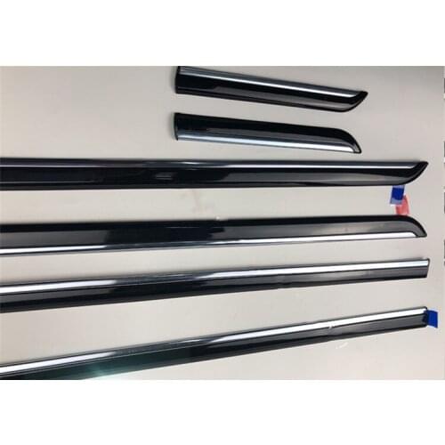 Osmrk Car body door plate strips protection for Toyota mark x reiz 2005-2009