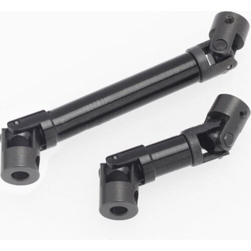 Front And Rear Drive Shaft Metal Reinforced Steel Transmission Shaft for Axial 1/24 SCX24 90081 RC Car Accessories