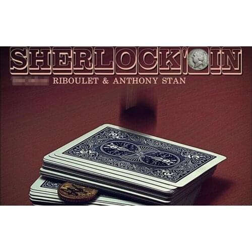 Sherlock'oin by Anthony Stan Gimmicks Card Magic and Trick Decks Money Magic Street Performer Magic Props Illusions Close up