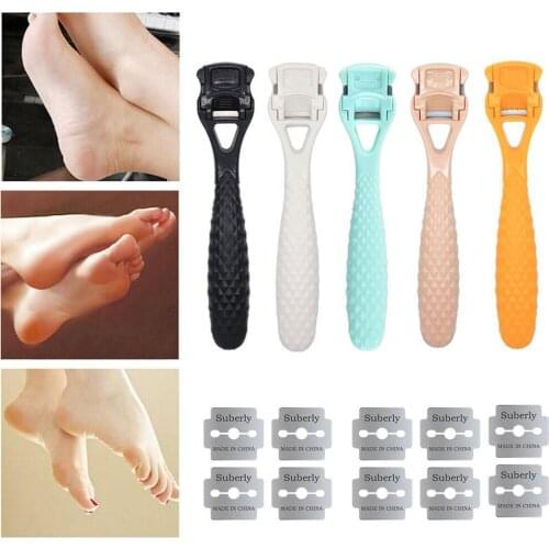 Pedicure planer set foot planer to remove dead skin skin and tool foot scraper foot planer heel calluses H9N8