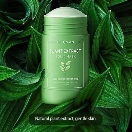 Green Tea Solid Mask To Remove Blackheads And Oil Control Deep Cleansing And Shrinking Pores Blackheads, Oil Control TSLM1