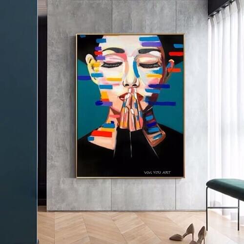 100% Hand Painted Canvas painting Picasso Famous Style Artworks For Living Room Home Decor Pictures Canvas Paintings Wall Poster