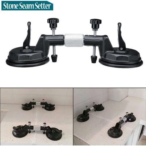2 Pcs Stone Seam Setter Hand Installation Seaming Tool For Seam Joining & Leveling Glass/Stone slabs/Countertop/Tiles