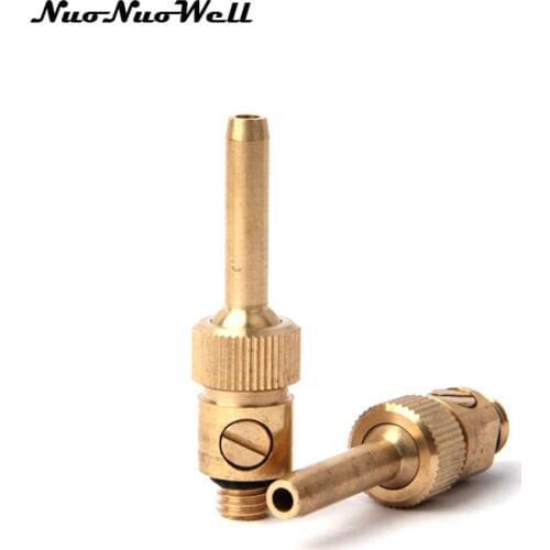 5pcs NuoNuoWell Brass M10 M12 M13 M14 Thread Fountain Nozzles Water Pool Scenery Sprinkler Head Column Indoor Water Curtain