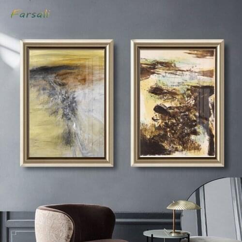 Abstract Famous Oil Painting Zen Poster Imaginative Print Zen Wall Art for Living Room Bedroom Nordic Decoration Home