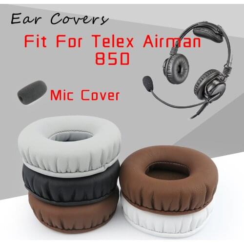 Ear Covers Ear Pads For Telex Airman 850 Headphone Replacement Earpads