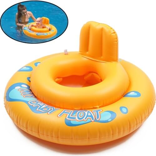 Kids Baby Float Swim Pool Inflatable Bath Tub Adults Kids Round Summer Hollow Swim Seat Ring Cartoon Float Swimming Pool