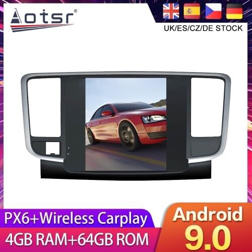 For Teana J32 Maxima 2008-2012 Tesla styel Android 9.0 Car DVD GPS Navigation Radio Auto Stereo Multimedia Palyer Head Unit 2Din