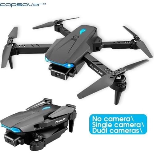 Capsaver Drone 4K Aerial Photography Dual-camera Quadcopter Fdolable Fixed Altitude Remote Control Aircraft for Phone Child