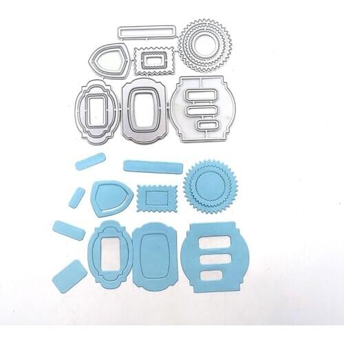 Julyarts Rectangle Circle Metal Cutting Dies New 2020 Background Dies Scrapbooking Paper Card Making Embossing 2020 New
