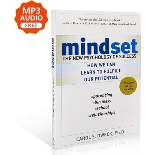 Books for Adult Mindset Foreign Literature Inspirational Success Psychology Imported Book Carol Dweck