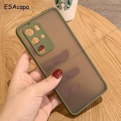 Translucent Matte Case For Samsung A11 A31 A30S A50 A51 A71 5G 4G F41 Protection Camera Lens Phone Cover For Samsung M01 M11