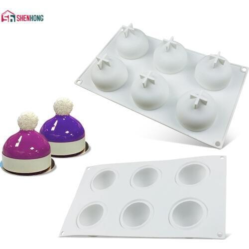 SHENHONG Water Drop Silicone Cake Mold For Baking Pastry Cold Summer Mould Dessert Mousse Pan Chocolates Moule Bakeware