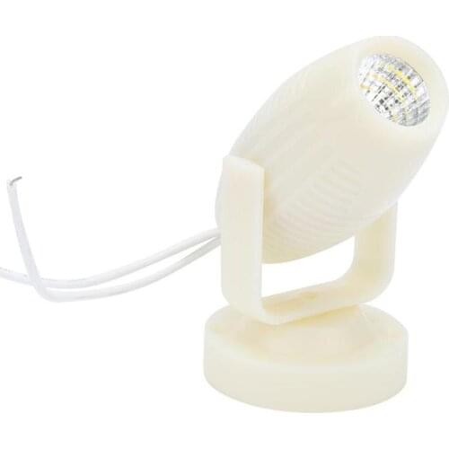 LED Stage Spot Beam Light Plastic Spotlight 85-265V Lamp for KTV Bar DJ Disco Wedding Party White Indoor Lighting