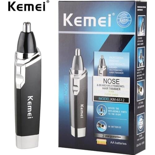 Kemei Nose Hair Trimmer Nasal Wool Implement Nose Hair Cut Washed Trimmer Clipper And Hair Razor Epilator Remover nosehai
