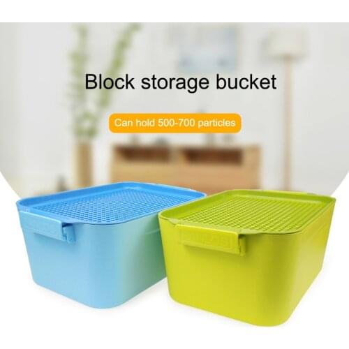 Blocks Storage Box Accessories For Children DIY Boy Girl Toy Gift City Compatible Miniature Action Figures Juguetes Storage Box