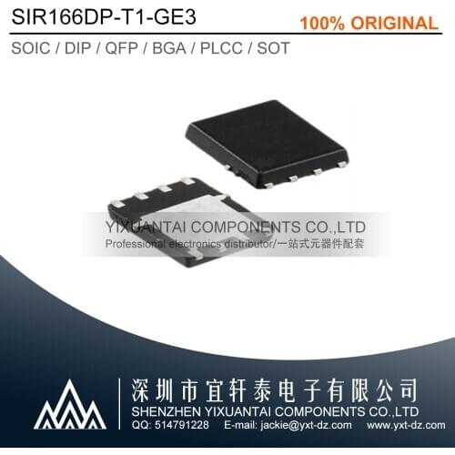 10pcs/lot 50pcs/lot 100pcs/lot Free Shipping! 100% New Original SIR166DP-T1-GE3 SIR166DP QFN8