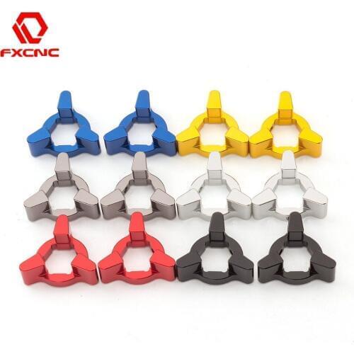 CNC Aluminum 2Pcs 19mm Motorcycle Fork Preload Adjuster Universal For Kawasaki Z1000 Z 1000 2007 - 2009 Z1000 2010 - 2012