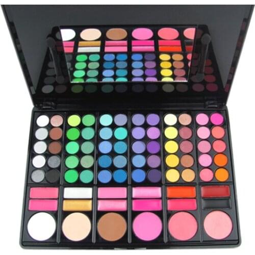 20 pcs Fashion Special 78 Colors Mix Contour Palette Makeup Cosmetics Palette Blusher Eyeshadow DHL