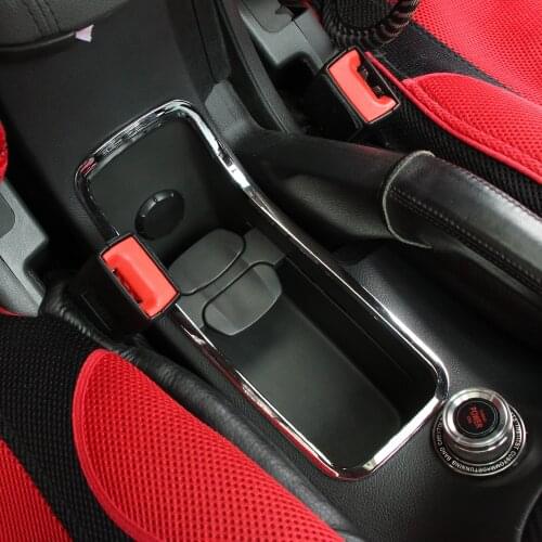 ABS Chrome Car Water Cup Protection Circle Trim Decoration Sticker for Chevrolet Cruze Sedan Hatchback 2009 - 2015 Accessories