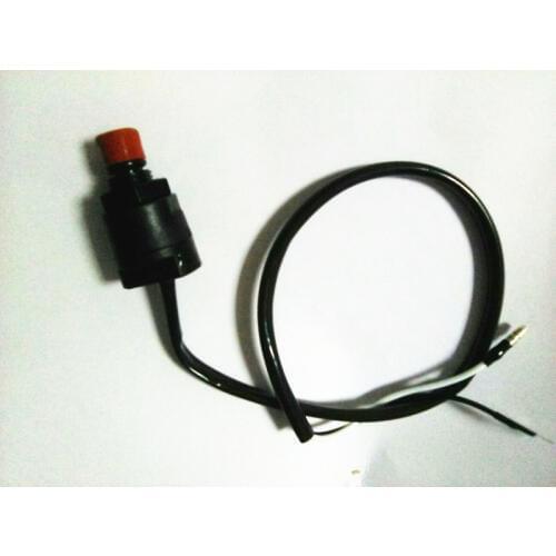 Free shipping outboard motor part flameout switch key for Hangkai 2 stroke 9.9-15-18hp gasoline boat engine accessories