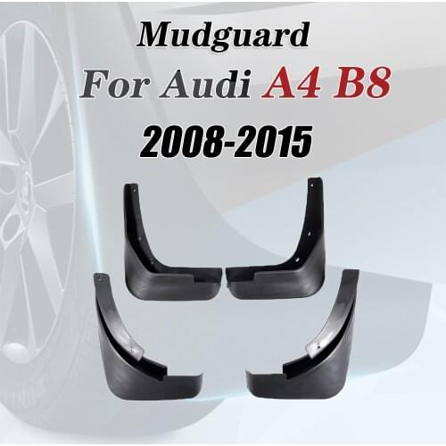Kcimo Car Mudflap for Audi A4 Sedan Saloon B8 2008~2015 Fender Mud Guard Splash Flaps Mudguard 2009 2010 2011 2012 2013 2014