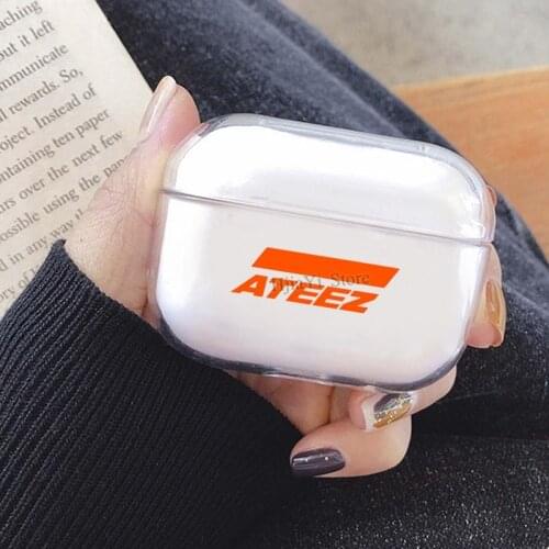Ateez TPU Cover Case For AirPods Pro Case Bluetooth Case For Airpod 3 Earphone Accessories Skin