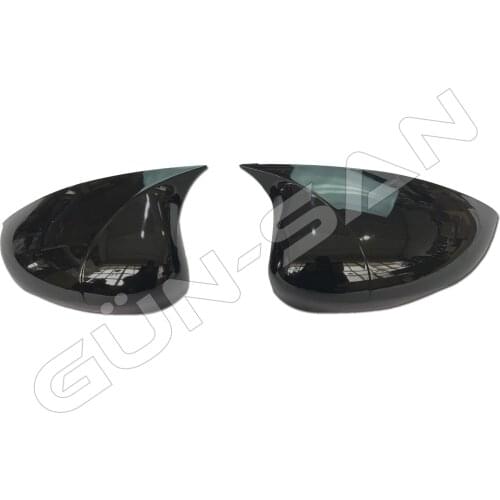 Compatible for Opel Corsa D Bat Mirror Cover 2006-2014 From Piano Black