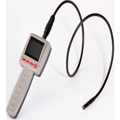 6.8MM Digital Industrial Car Endoscope Inspect Camera 2.4"TFT LCD Monitor with 6 Levels Adjustable Lamp High Precision Endoscope