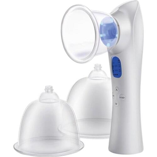 Electric Vacuum Breast Enhancement Instrument Chest Massager Liposuction Breast Enlargement Tightening Lift Up Beauty Machine