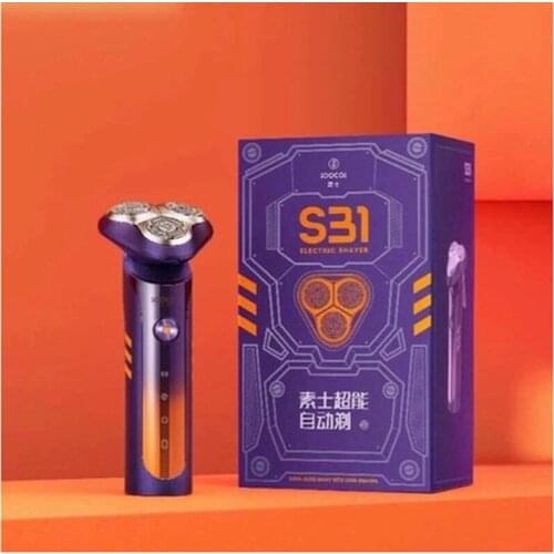 Electric Shaver Rechargeable Shaving Machine for Men Beard Razor Wet-Dry Dual Use Water Proof Fast Charging