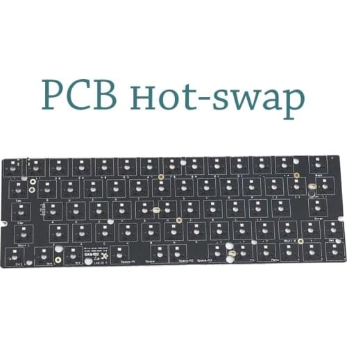 GK61X/XS GK64X/XS PCB Hot Swap RGB Mechanical Keyboard PCB Tyce-C Bluetooth Wired Independent Driver Wired