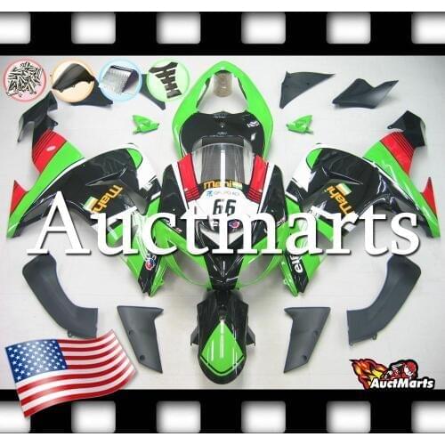 For Kawasaki Ninja ZX10R 2006 2007 06 07 Injection Plastic Fairing Kit (P/N:3g23)