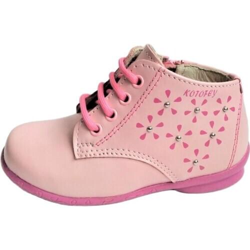 Котофей Leather Boots For Girls