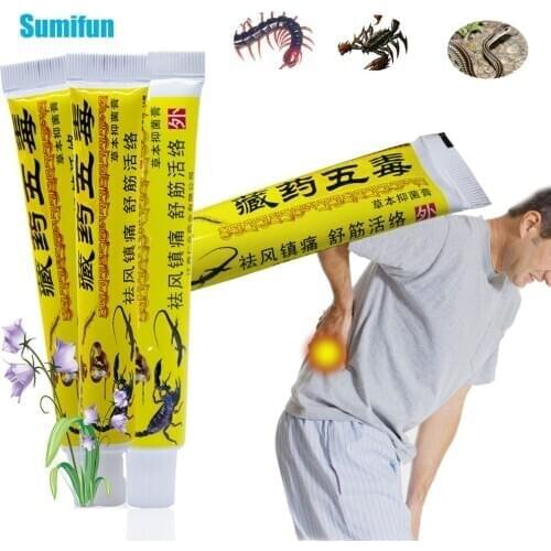 Sumifun Arthritis Analgesic Ointment For Rheumatoid Arthrititment For Rheumatoid Arthritis Joint Back Relief Herbal Cream D1591
