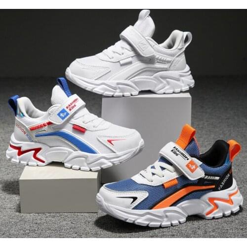 Fashion High Quality Children Running Sneakers Breathable Lightweight Soft Girls Sneakers Leisure Comfortable Walking Shoes Boys