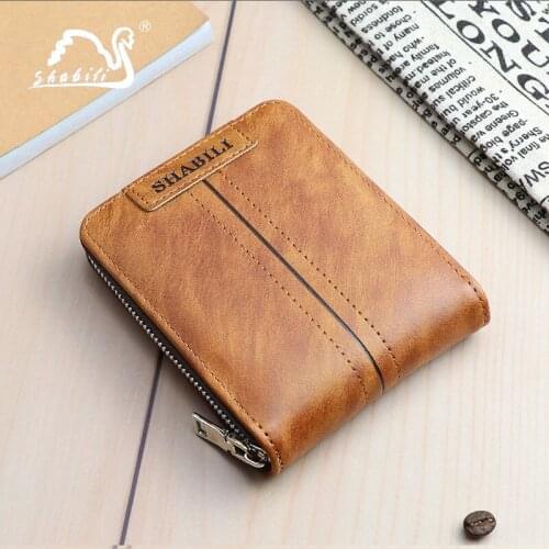 New Wallets for Women Luxury Designer Wallets with Zipper Men Coin Purse Fashion Business Leisure Short Contracted Money Bag