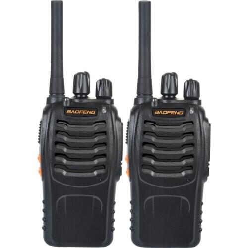 2pcs/pair USB Charger Walkie Talkie Baofeng BF-888H UHF 400-470MHz 16CH VOX Portable TWO WAY RADIO bf-888h