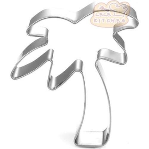 Coconut Tree Cookie Cutter Stainless Steel Biscuit Cutter Baking Cookie Mold Tools K032