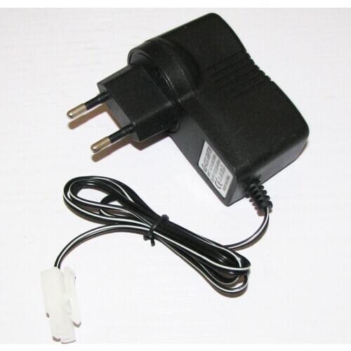 9.6V 400mA EU Charger NiMh NiCd Big Tamiya male Positive to Square Pin NiMH NiCD