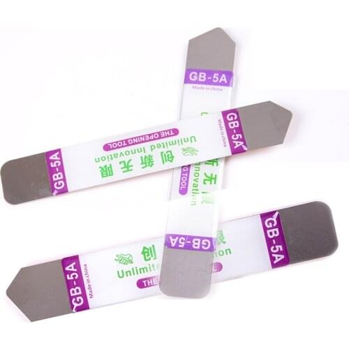 1PCS Stainless Steel Blade Soft Thin Pry Spudger Cell Phone Tablet Screen Battery Opening Tools For Samsung IPhone IPad Opener