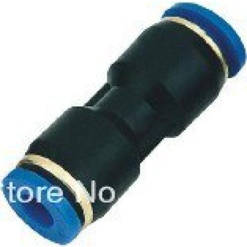 10PCS Pneumatic Straight Union Push In To Connect Fitting Tube OD10MM One Touch SPU-10
