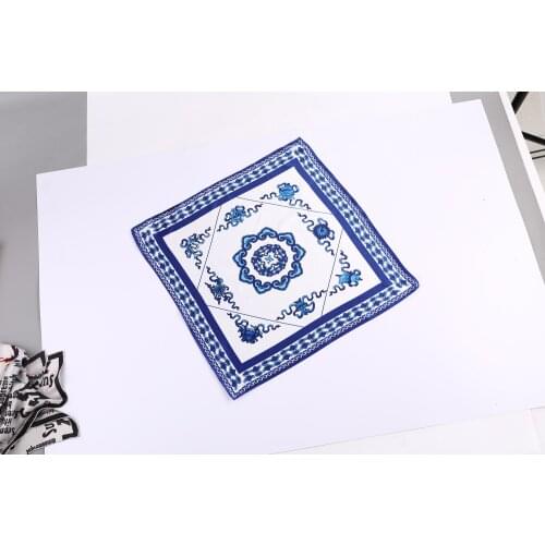 100% Mulberry Silk Scarf Printed Pattern Twill Silk For Ladies Fashion Free Shipping World Wide